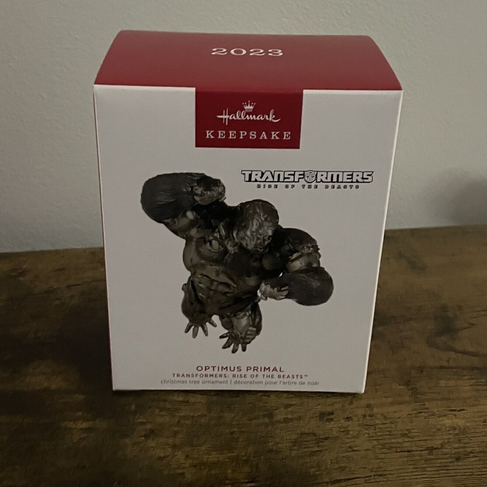 Hallmark Keepsake 2023 Transformers Rise of‎ The Beasts Optimus Primal Ornament